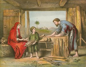 Jesus at Home by English School