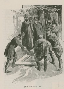Jewish Burial by English School