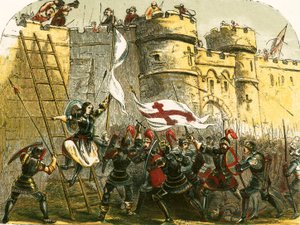 Joan of Arc at the Fortress of Tournelles by English School