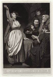 Joan of Arc Declaring Her Mission by English School