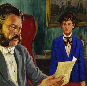 Johann Strauss the younger was born when his father struggled for recognition by English School