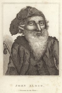 John Alder, Prisoner in the Fleet by English School