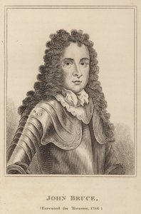 John Bruce, Executed for Treason, 1716 by English School