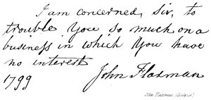 John Flaxman, Sculptor