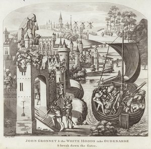 John Gronnet & the White Hoods take Oudenarde & Break Down the Gates by English School