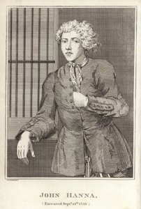 John Hanna, Executed 14 September 1739 by English School