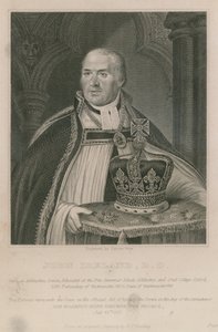 John Ireland, who held the crown at the Coronation of King George IV