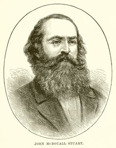 John McDouall Stuart by English School