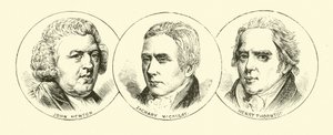 John Newton; Zachary Macaulay; Henry Thornton by English School