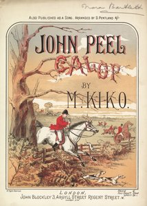 John Peel Galop by English School