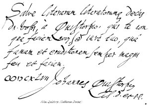 John Quistorp (Lutheran Divine) by English School