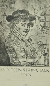 John Rann, Sixteen Strings Jack, 1774 by English School