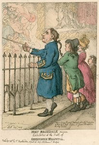 John Rosedale, Mariner, Exhibitor at the Hall of Greenwich Hospital, London by English School