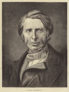 John Ruskin by English School
