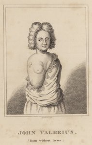 John Valerius, Born without Arms