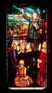 John Wesley Preaching the Gospels in England