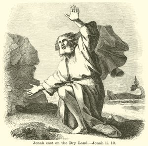 Jonah cast on the Dry Land