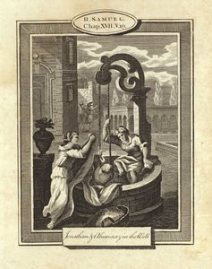 Jonathan and Ahimaaz in the well