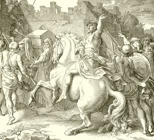 Joshua Encircling the Walls of Jericho