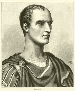 Julius Caesar (engraving) by English School