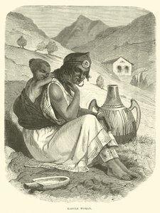 Kabyle Woman by English School