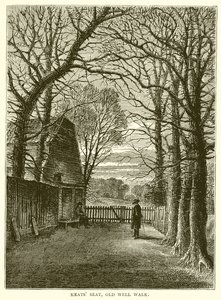 Keats Seat, Old Well walk by English School