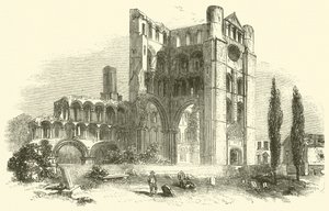 Kelso Abbey by English School
