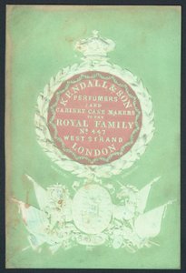 Kendall & Son, perfumers and cabinet case makers