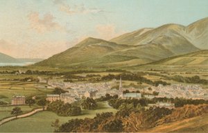 Keswick from Castle Hill by English School