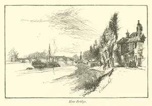 Kew Bridge by English School