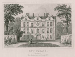Kew Palace, Surrey - The Birthplace of George IV by English School