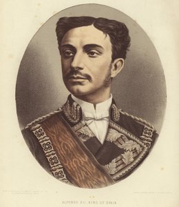 King Alfonso XII of Spain by English School