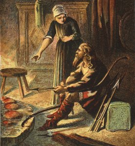 King Alfred and the Cakes