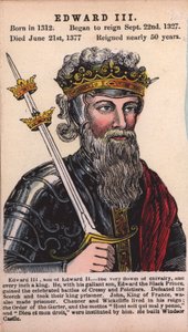 King Edward III by English School