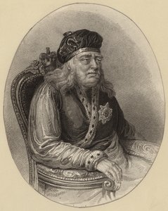 King George III as an Old Man