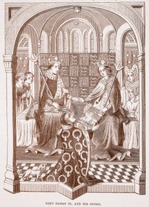 King Henry VI and His Court by English School
