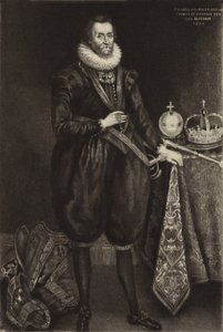 King James I by English School