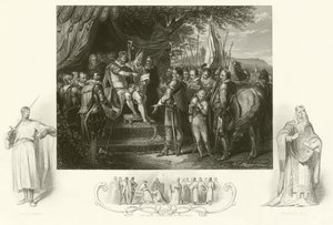 King John Signing Magna Carta by English School