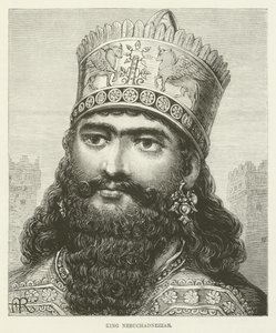 King Nebuchadnezzar by English School