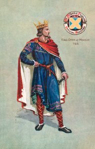 King Offa Of Mercia 793, St Alban