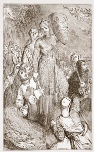 King Richard on Crusade by English School