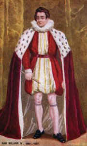 King William IV by English School