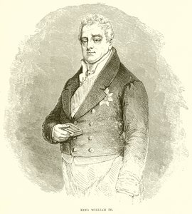 King William IV by English School