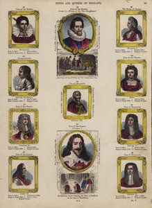 Kings and Queens of England by English School