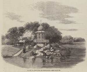 Kiosk in the Bois de Boulogne by English School