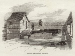 Kowloon Fort, Opposite Hong Kong by English School
