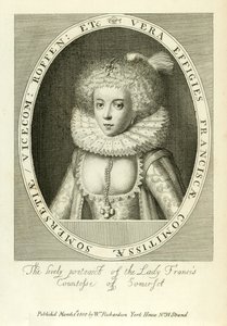 Lady Francis, Countess of Somerset by English School