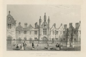 Lady Owens Alms Houses on St John Street Road by English School