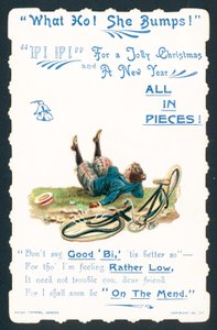 Lady Falling from Bicycle