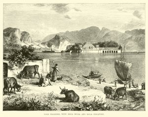 Lago Maggiore, with Isola Bella and Isola Pescatore